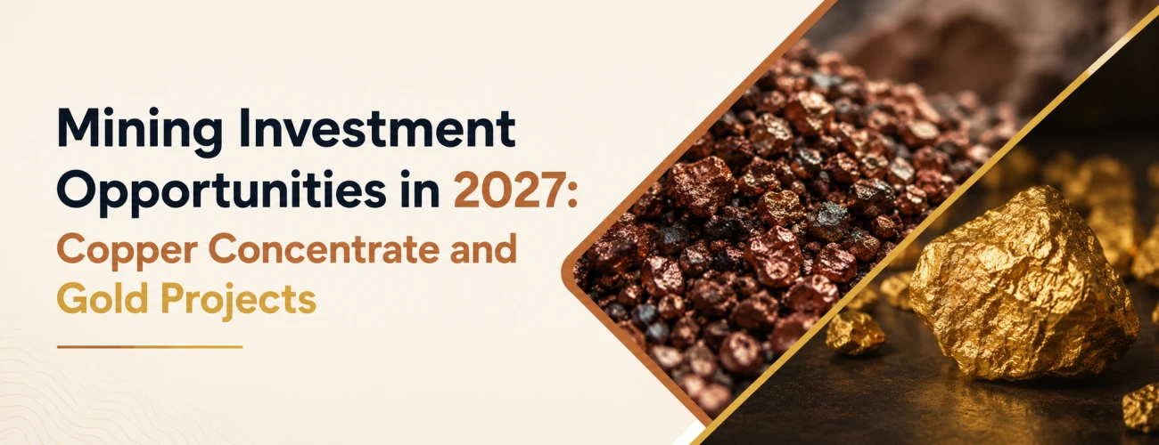 Mining Investment Opportunities in 2027: Copper Concentrate and Gold Projects